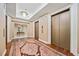 Hallway decorated with rug and leading to the elevator at 3630 Peachtree Ne Rd # 1809, Atlanta, GA 30326