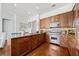 Gourmet kitchen features granite countertops, stainless steel fixtures and modern appliances at 3630 Peachtree Ne Rd # 1809, Atlanta, GA 30326