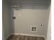 A dedicated laundry room space with hookups at 266 Valley Xing, Canton, GA 30114