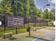 Community tennis courts and Hidden Springs signage at 266 Valley Xing, Canton, GA 30114