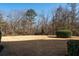 Well-maintained backyard with lush green grass and mature trees, offering a serene outdoor space at 3782 Chattahoochee Summit Se Dr, Atlanta, GA 30339