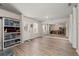 Finished basement features wood-look floors, a large mirror, and ample storage space at 3782 Chattahoochee Summit Se Dr, Atlanta, GA 30339