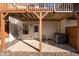 Spacious covered patio area, perfect for outdoor dining or lounging, with access to the backyard at 3782 Chattahoochee Summit Se Dr, Atlanta, GA 30339