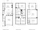 Detailed floorplan showcasing the layout of the home with labeled rooms and dimensions at 1983 American Way # 27, Kennesaw, GA 30144