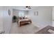Comfortable bedroom with ceiling fan, neutral carpet and plenty of natural light at 1181 Church St # G, Decatur, GA 30030