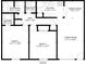 Here is a floor plan of this home at 1181 Church St # G, Decatur, GA 30030