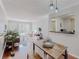 Open-concept living space with bar access to the kitchen, great for entertaining and relaxing at 1181 Church St # G, Decatur, GA 30030