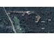 Aerial view highlighting the vast property, its boundaries, and its proximity to Browntown Rd at 7460 Highway 101, Rockmart, GA 30153