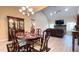 Open living space with a dining area and cozy seating at 7460 Highway 101, Rockmart, GA 30153