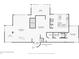 Detailed floor plan showcasing the layout of the main level, including living spaces and kitchen at 2513 Overlake Ln, Stockbridge, GA 30281