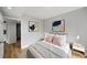 Comfortable bedroom with neutral tones, stylish decor, and ample natural light at 199 14Th Ne St # 2407, Atlanta, GA 30309