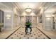Elegant lobby with marble floors, decorative columns, and ornate furnishings at 199 14Th Ne St # 2407, Atlanta, GA 30309