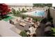 Community pool and lounge area perfect for relaxation and socializing at 199 14Th Ne St # 2407, Atlanta, GA 30309