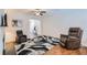 Cozy living room with hardwood floors, comfortable seating, and an airy atmosphere at 5036 Longview Walk, Decatur, GA 30035