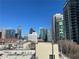 Stunning city view featuring modern architecture and clear blue skies on a sunny day at 878 Peachtree Ne St # 608, Atlanta, GA 30309