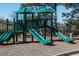 Fun playground featuring slides, a climbing structure, and swings for children to enjoy at 108 Fieldbrook Xing, Holly Springs, GA 30115