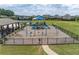 Community playground with slides, swings, and picnic area, perfect for children to enjoy outdoor activities at 145 Meadow Branch Ln, Dallas, GA 30157