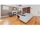 Inviting living room features a fireplace and comfortable seating arrangement at 1880 Eastfield St, Decatur, GA 30032