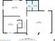 Layout of home's first floor showing bedroom, Gathering room, baths, laundry, garage and more at 7235 Magnolia Ln, Fairburn, GA 30213