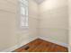 Organized walk-in closet with wire shelving and a window at 30 Crolley Ln, White, GA 30184