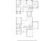 Two-story floor plan of the home, showing a spacious layout with an open-concept kitchen and multiple bedrooms at 1798 Braselton Hwy, Lawrenceville, GA 30043