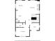 Floor plan of a house showing the kitchen, dining area, Gathering room, office, and living room at 203 Hubbard Rd, Woodstock, GA 30188