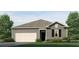 Charming one-story home featuring a two-car garage, landscaped yard, and neutral siding at 8603 Secretariat Dr, Lithonia, GA 30058