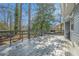 Spacious deck with weathered gray planks, perfect for outdoor gatherings or relaxation at 4981 Crowe Se Dr, Smyrna, GA 30082