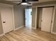 Bedroom featuring closet and light wood-look flooring at 1285 Mcclure Nw Ave, Atlanta, GA 30314