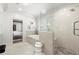 Bright bathroom featuring a soaking tub and glass enclosed shower at 220 Chastain Park Ne Dr, Atlanta, GA 30342