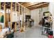 Unfinished basement space showcasing exposed framework, offering a blank canvas for customization and expansion possibilities at 15 Lakeside Way, Cartersville, GA 30121