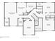 A floor plan of the second floor, including bedrooms, closets, and bathrooms with dimensions at 200 Ridge Bluff Ln, Suwanee, GA 30024