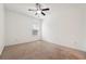 Carpeted bedroom is flooded with natural light at 822 Pistace Ct, Alpharetta, GA 30022