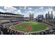 Panoramic view of the baseball field, stadium, and sports activities nearby at 101 Fair Haven Se Way, Smyrna, GA 30080