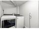 Laundry room featuring a new washer and dryer at 3457 Scenic Dr, East Point, GA 30344
