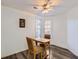 Cozy breakfast nook with large windows that allow plenty of natural light in at 175 Lagrange Ct, Fayetteville, GA 30214