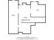 Detailed floor plan of the basement level, outlining room dimensions and layout at 2031 Broadmoor Way, Fairburn, GA 30213