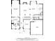 Detailed floor plan of the main level, outlining room dimensions and layout at 2031 Broadmoor Way, Fairburn, GA 30213