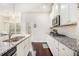 Kitchen featuring granite countertops, stainless steel appliances and a gas range at 2031 Broadmoor Way, Fairburn, GA 30213