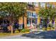 A café with outdoor seating on the sidewalk offers a relaxed and inviting atmosphere at 1311 Lakeside Overlook, Canton, GA 30114