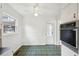 An additional angle shows this kitchen's window and retro oven at 3831 Montford Dr, Atlanta, GA 30341