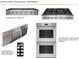 Thermador 48 inch rangetop, hoodliner, and 30 inch double oven appliance package options at 133 Laurel Brook Ln, Canton, GA 30115
