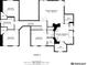 A clear view of the floorplan for the third floor of the house with dimensions labeled at 1250 Rosette Way, Marietta, GA 30062
