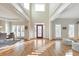 Grand foyer with high ceilings, hardwood floors, and lots of natural light at 1250 Rosette Way, Marietta, GA 30062