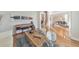 Comfortable living room space with hardwood floors, a unique coffee table, and stylish decor at 1250 Rosette Way, Marietta, GA 30062