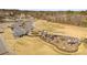 Wide angle aerial shot of neighborhood park featuring new playground equipment at 2474 Bayberry St # 33, Acworth, GA 30101