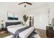 Comfortable bedroom with a bed, side tables, stylish decorations and a plant providing comfort and style at 3635 E Paces Ne Cir # 1405, Atlanta, GA 30326