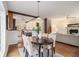 Open dining area adjacent to the kitchen and living room, perfect for entertaining guests at 436 Avery St, Decatur, GA 30030