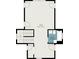 Floor plan of a large room with bathroom at 436 Avery St, Decatur, GA 30030