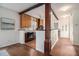 Cozy kitchen area with original elements blending seamlessly into the home's overall aesthetic at 436 Avery St, Decatur, GA 30030